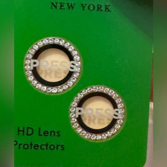 - kate spade new york Aluminum Ring Lens Protector Set in Silver new in box - Picture 9 of 16